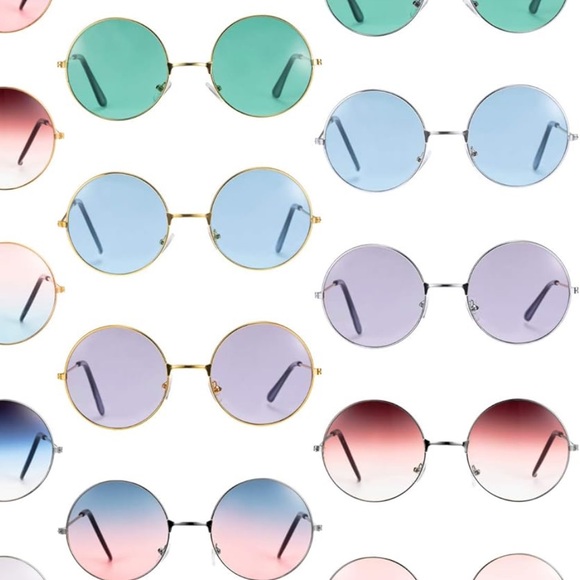 8 Pairs of Retro Party Sunglasses NWT - Picture 1 of 5
